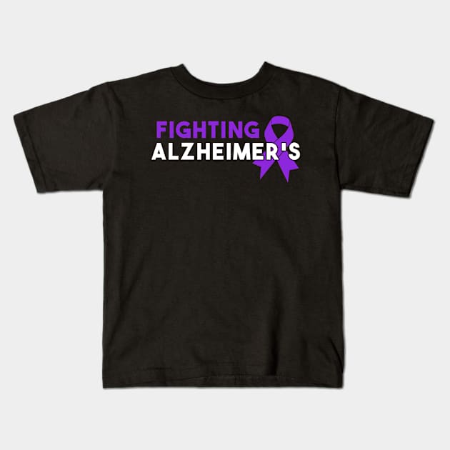 Fighting Alsheimer's Kids T-Shirt by Caskara